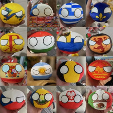 Lo último Juguetes de Peluche Bola de Campo de 10 cm Polandball Colgante Bolas de Campo Decoración Relleno