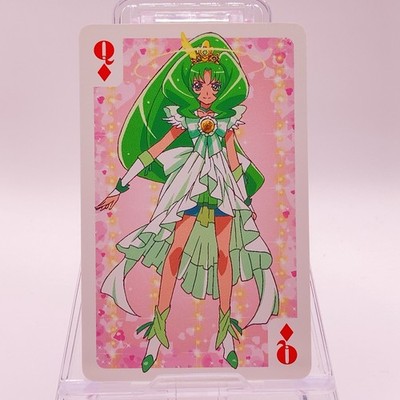 Smile Precure Limited Edition Japanese Playing Cards 2012 Rare Diamonds Queen P1