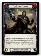 Spellblade Assault (Blue) ARC087 Normal Rare Arcane Rising LP