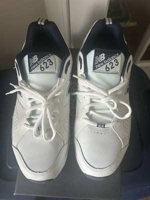 MEN'S SZ 11 - New Balance 623 White - MX623WN - NEVER WORN!