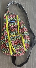 KAVU Original Rope Sling Pack Adjustable Rope Shoulder Strap Summer Summit