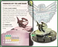 Marvel Heroclix VENOMIZED JEFF THE LAND SHARK - 017 UNCOMMON Venom Set