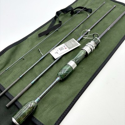 SEERAY Spinning Ultralight Rod 4'7''  5'6'' 2-8 lb Travel Fishing Rod Fast Fuji