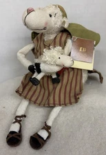 VtgDaySpring Hallmark Eli Really Woolly Nativity Shepherd Sheep Baby Lamb Plush