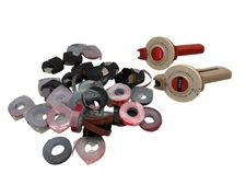 ⭐(LOT) Office Mate Esselte Label Maker 32 Rolls of TAPE Rotex VTG