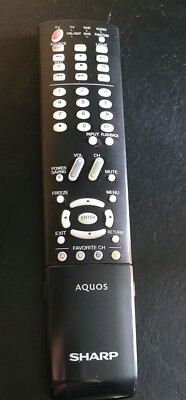 Sharp Aquos TV GA759WJSA Remote NO BATTERIES 