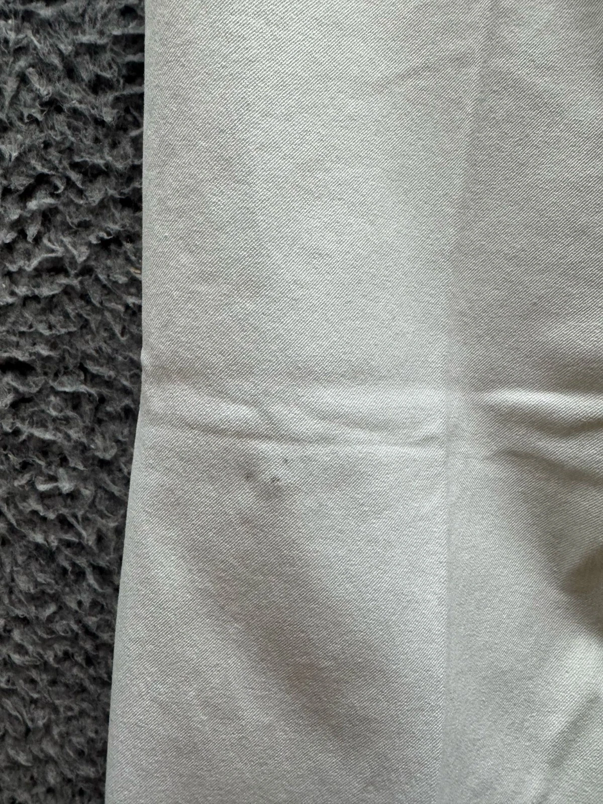 OFF WHITE Joseph Rocket Gabardine pantaloni svasati elasticizzati bianco sporco donna taglia 38 nuovi con etichette $320