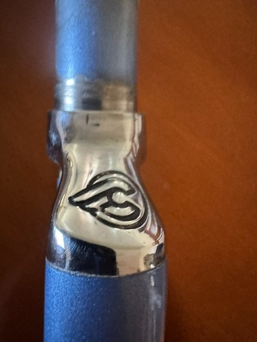 Cinelli 700c Threaded 1" Road Bike Fork-Blue w/Chrome Fork Crown-8 5/8"/219mm - Picture 5 of 10