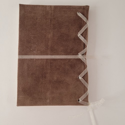 Tan Handmade Leather Diary Journal Notebook Blank Pages of Good Card Stock - Picture 4 of 10