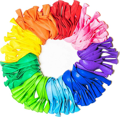 100 LUFTBALLONS - Ø30cm Ballons Deko Kindergeburtstag Party Helium MEGA AUSWAHL