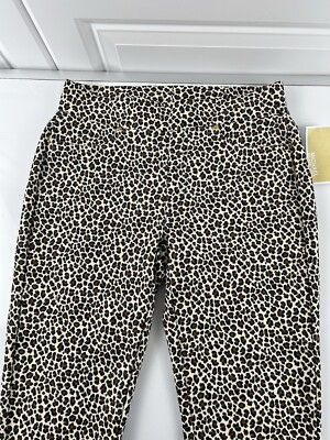 Michael Kors Leopard Leggings Pants 111818 Women s Small NWT