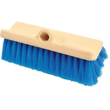 Magnolia Brush Bi-Level 10" Deck Scrub Brush Stiff Blue Plastic NO.186