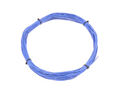 100ft 22AWG Blue Hookup Wire - Stranded - PVC - Tin Coated Copper - 300V