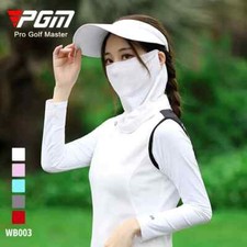 Multi-Wear Golf Sun Mask - Ice Silk Fabric Summer Sunshade Neck Protection