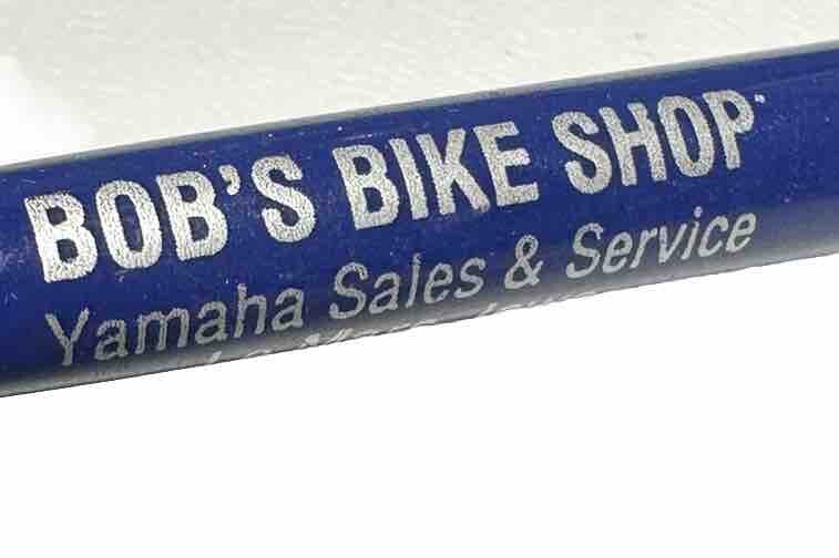 Vintage Le Mars Iowa Bob’s Bike Shop Motorcycle Dealership Motorbike
