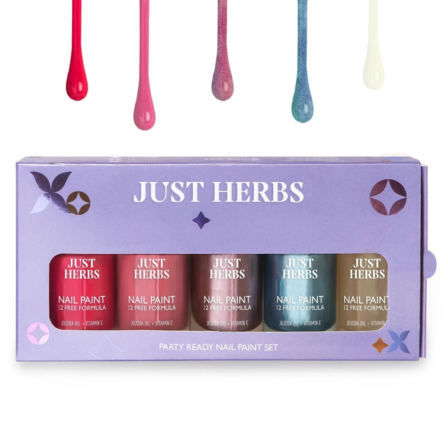 G4U Bright 6 Pcs Quick Dry Nail Polish Kit A18