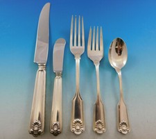 Fiddle Shell by Frank Smith Sterling Silver Flatware Set 8 Service 40 pcs Dinner