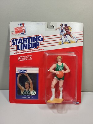 1988 Starting Lineup Larry Bird Near Mint Boston Celtics Action Figure