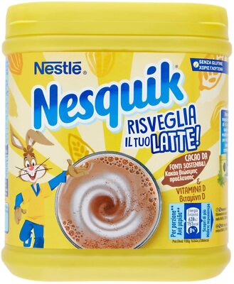 Nesquik Erwacht Ihren Latte Kakao Solvent für Milch Dose 500 G