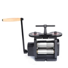 Manual Rolling Mill Jewelry Matal Press DIY Machine Precise + Forged Handle