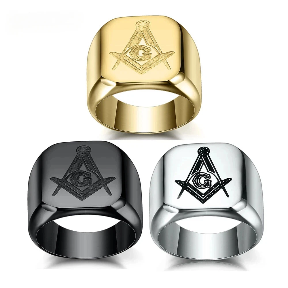 Inossidabile Anello Uomo PAURO In Acciaio Inossidabile Con Design Retro