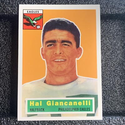 1994 Topps Archives 1956 Series Card Hal Giancanelli #16 Philadelphia Eagles