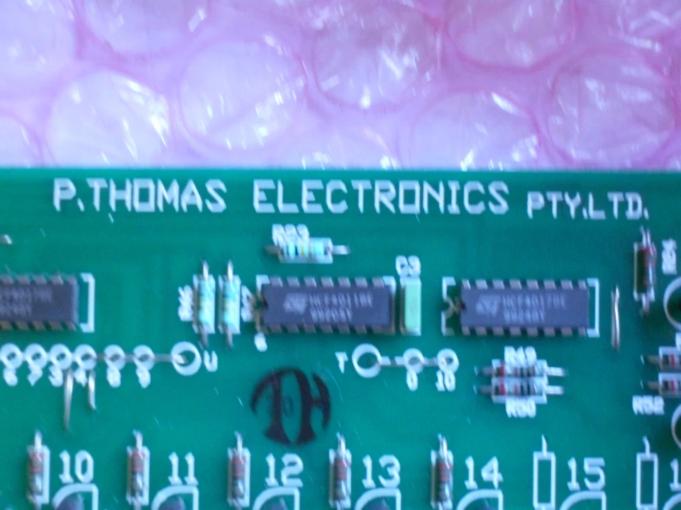 P.THOMAS ELECTRONICS PTY.LTD TM18PST 987 SOLENOID CIRCUIT BOARD (PCB) NEW - Image 3 of 4