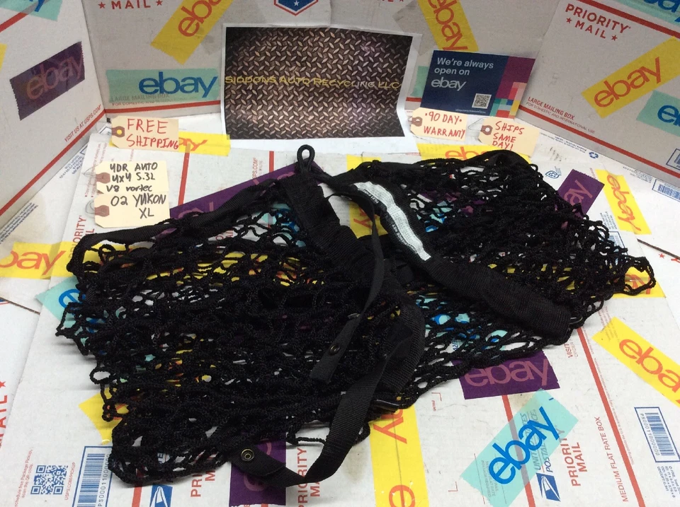 GMC YUKON XL 2000 2001 2002 2003 2004 2005 2006 * red de carga * ¡original de fábrica! Foto 3 de 4