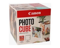 Canon Photo Cube Und Frame + PP-201 Fotopapier Plus Glossy 13X13Cm 40 Blatt Neu