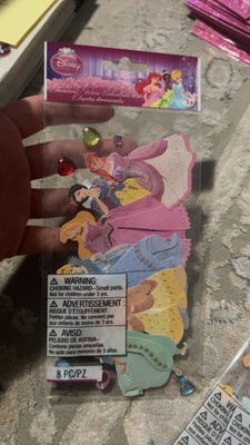 Disney EK Sucess 8 pc. Princess Dimensional Sticker Pack.