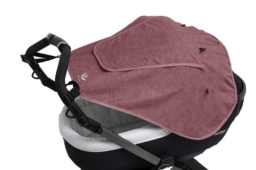 Altabebe AL7014-27 Pare-soleil pour poussettes avec protection latèrale et fe... - Photo 3/7