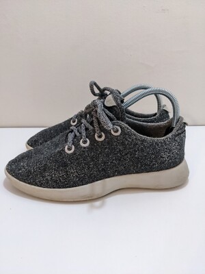 Allbirds Wool Runners Women's 8 Gray Shoes Wool Sneakers Low Top