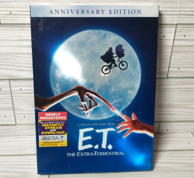 E.T. The Extra-Terrestrial DVD Anniversary Edition 1983-2012 w Slip Cover NEW