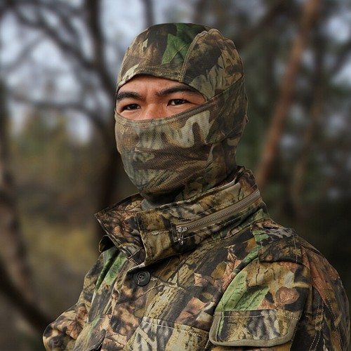 Camouflage Balaclava Mens Hunting Shooting Full Face Protection Mask Sun Hood - Picture 48 of 57