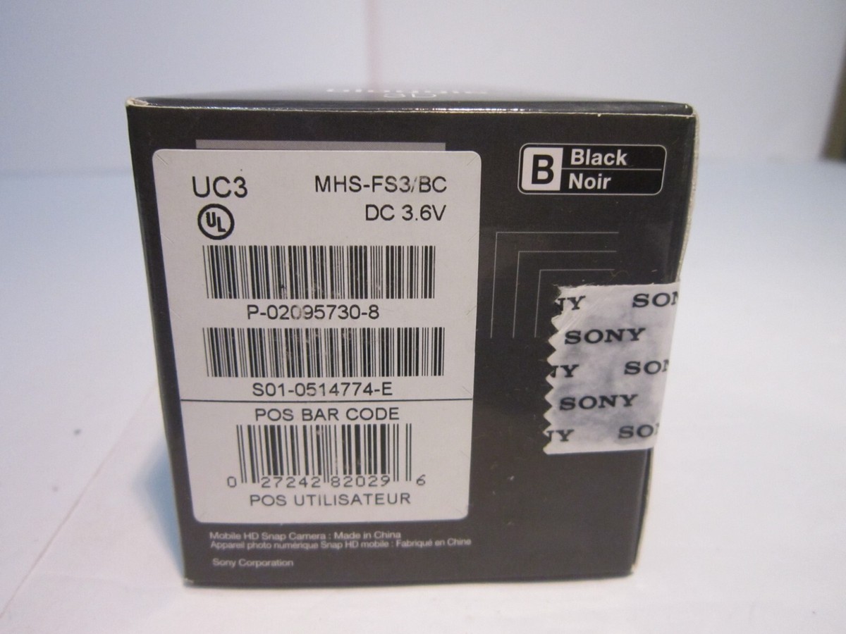 BRAND NEW SONY Mobile HD Snap Camera Bloggie 3D MHS-FS3 BRAND NEW SONY Mobile HD Snap Camera Bloggie 3D MHS-FS3