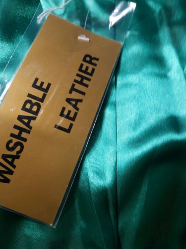 NWT! DENNIS BASSO LIGHT SEA GREEN WASHABLE GENUINE SUEDE LEATHER LINED JACKET 1X - Picture 6 of 8