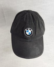 BMW Lifestyle Cap Hat Unisex Black Strapback Baseball Car Emblem Logo Workwear