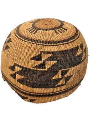 RARE Beautiful Native American Hupa Hat Basket | eBay display picture 1
