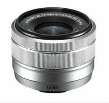 USED Fujifilm Fujinon XC 15-45mm f/3.5-5.6 XC OIS PZ Lens - Silver FREESHIPPING