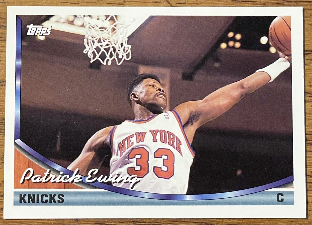 Patrick Ewing 1993-94 Topps Basketball Card #300 NY Knicks NBA HOF