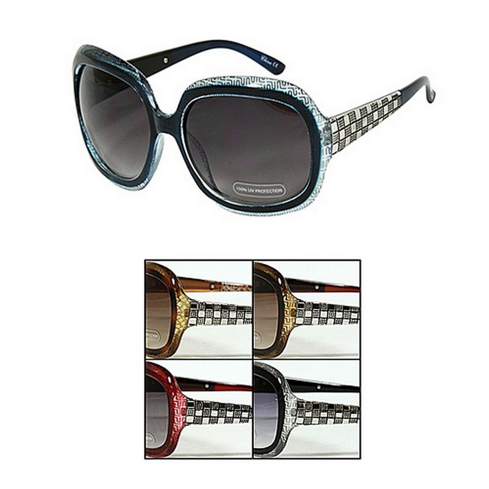 Sunglasses - VSC Group - 12 PCS w/ Monogram Print - Asst. Color