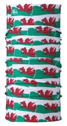 Original Buff Microfibre Balaclava Scarf Headwear Snood Outdoor [Welsh Flag]
Opens in a new window o
