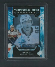 2018-19 Upper Deck SPX Shadow Box Rookie # 41 Henrik Bjorstrom AUTO /198
