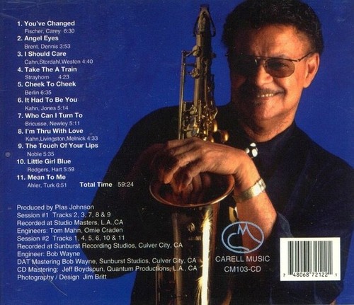 Plas Johnson: Evening Delight (CD, Jazz, 1999) - Picture 2 of 2