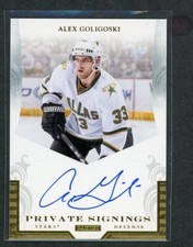 2011-12 Panini Private Signings Autograph #AGO Alex Goligoski *15820