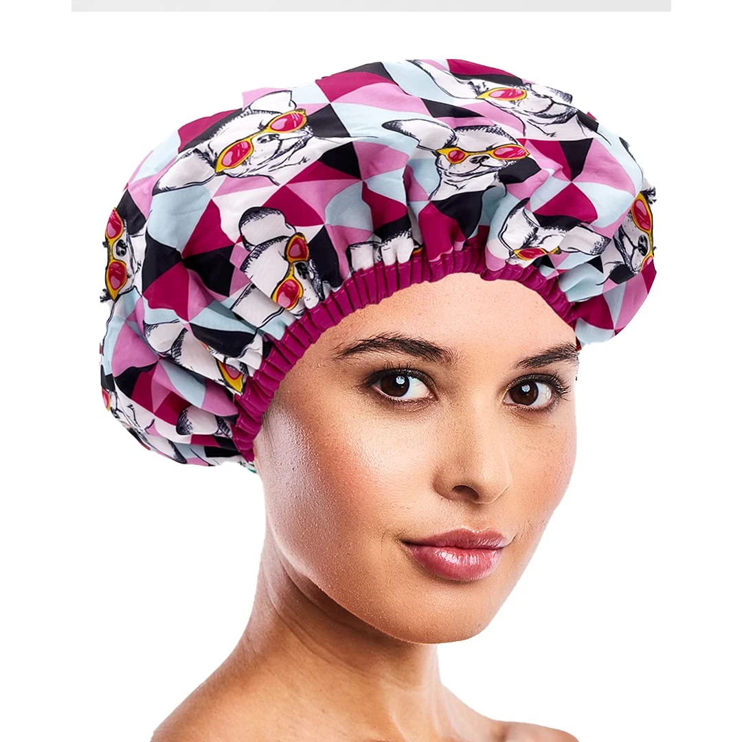 Nylon on sale shower cap