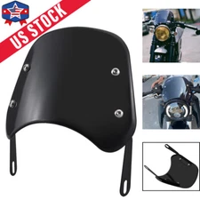 Windshield Wind Deflector for Harley Sportster XL 883 1200 04-up 5"-7" Headlight