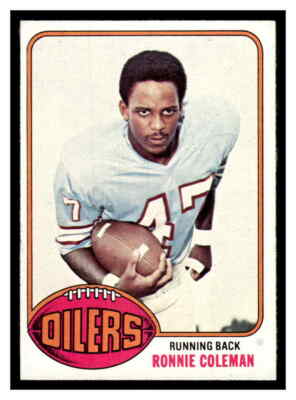 1976 Topps #22 Ronnie Coleman
