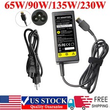 65W 90W Charger For Lenovo ThinkPad IdeaPad Yoga Power Adapter-Square Slim Tip