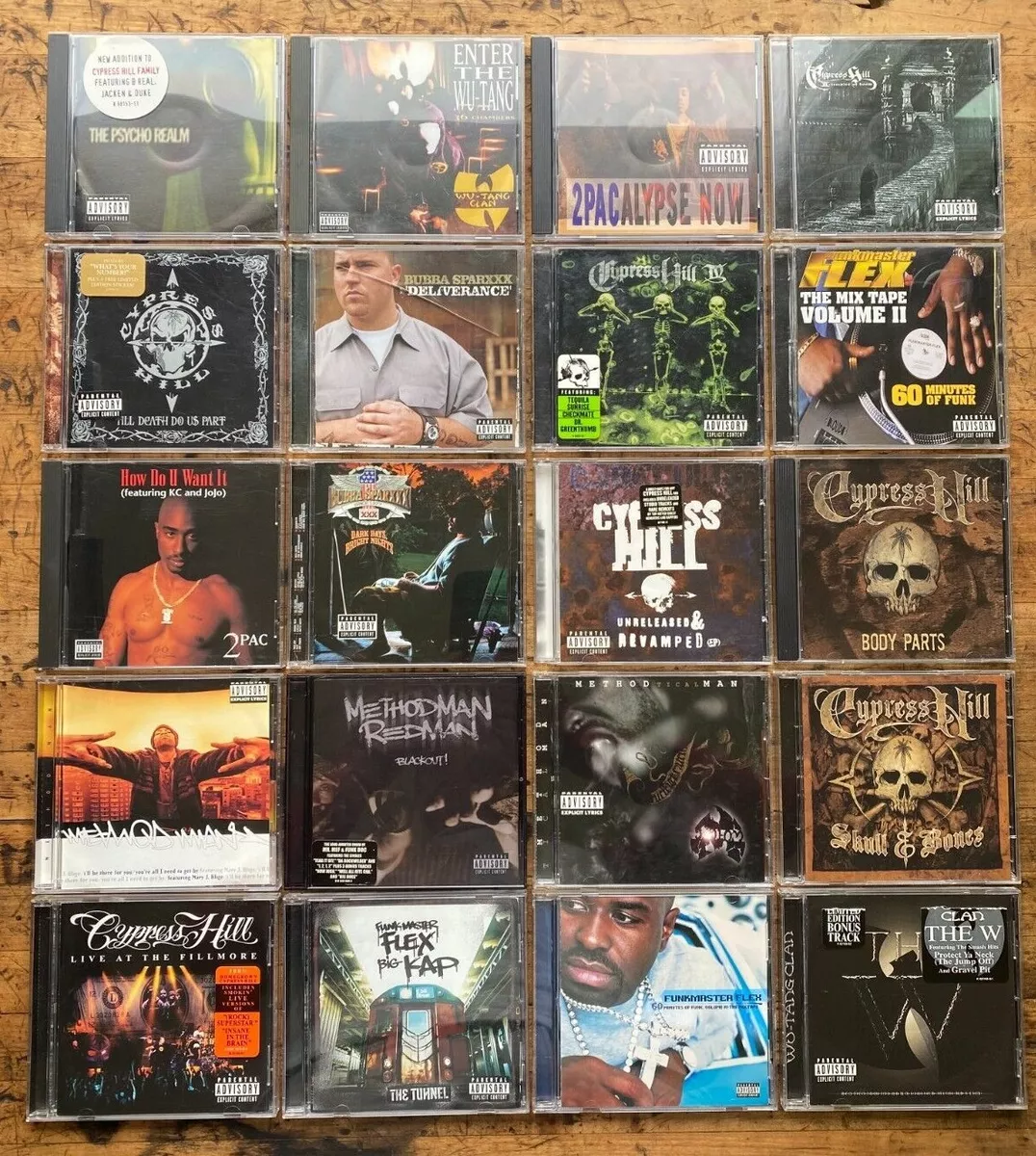 Rap / Hip-Hop CD CDs - Create Your Own Bundle - Master P, E-40, Three 6  Mafia &